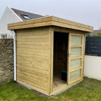 Abri de jardin en bois - Vintage